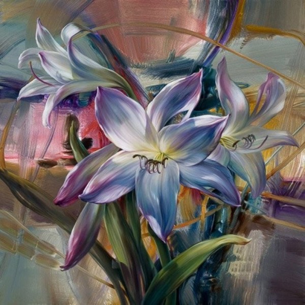 Beautiful Flower - Painting by Numbers Canada