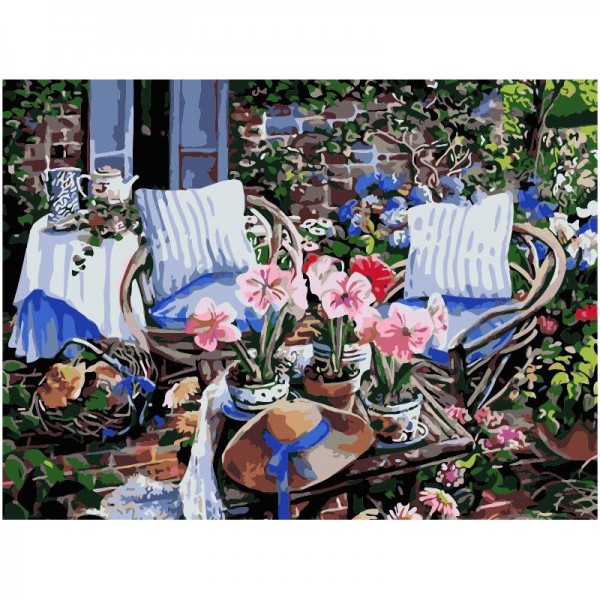 Garden Flower - Painting by Numbers Canada