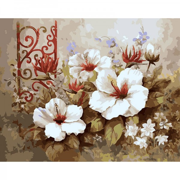 Vintage Flower - Painting by Numbers Canada