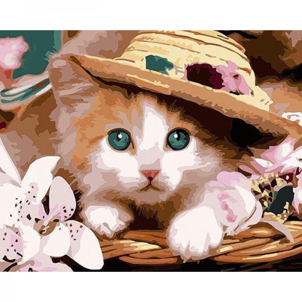 Cute Cat - Painting by Numbers Canada