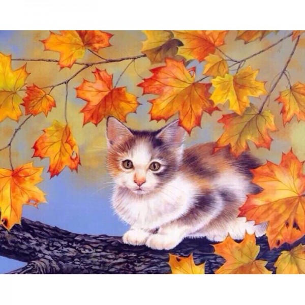 Fall Kittens - Painting by Numbers Canada