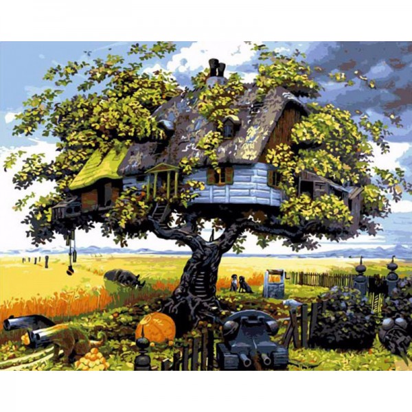 Tree House - Painting by Numbers Canada