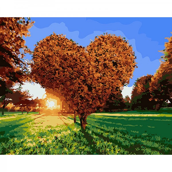 Heart Tree - Painting by Numbers Canada