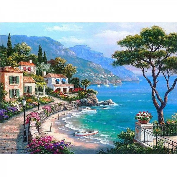 Sea Landscape - Painting by Numbers Canada