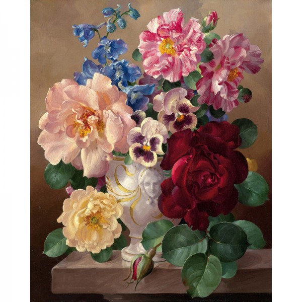 Pretty Flower - Painting by Numbers Canada