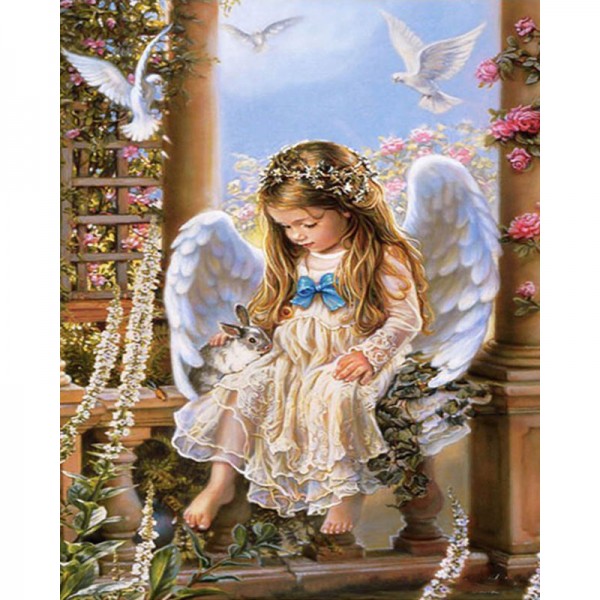 Angel Girl - Painting by Numbers Canada