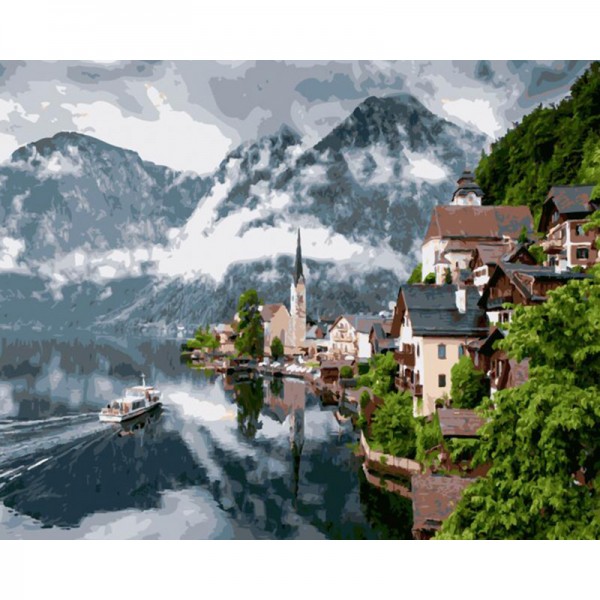 Hallstatt - Painting by Numbers Canada