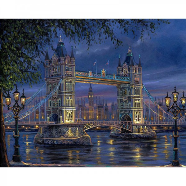 London Tower Bridge - Painting by Numbers Canada