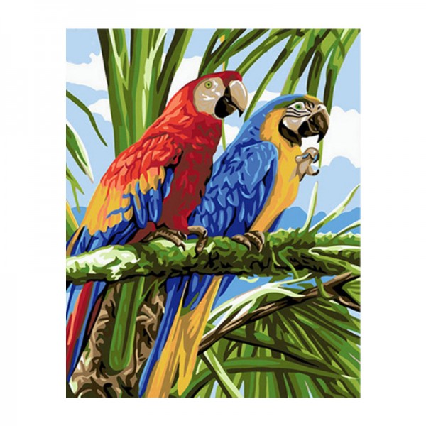 Animals Parrot Birds - Painting by Numbers Canada