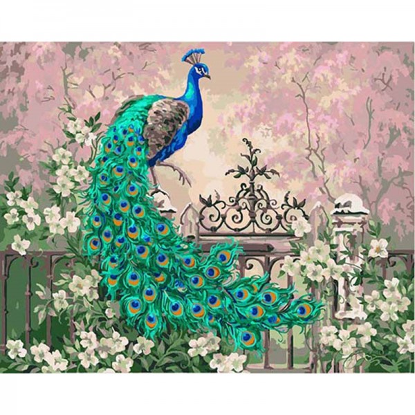 Peacock - Painting by Numbers Canada