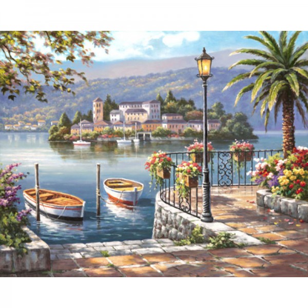 Lago Del Porto - Painting by Numbers Canada