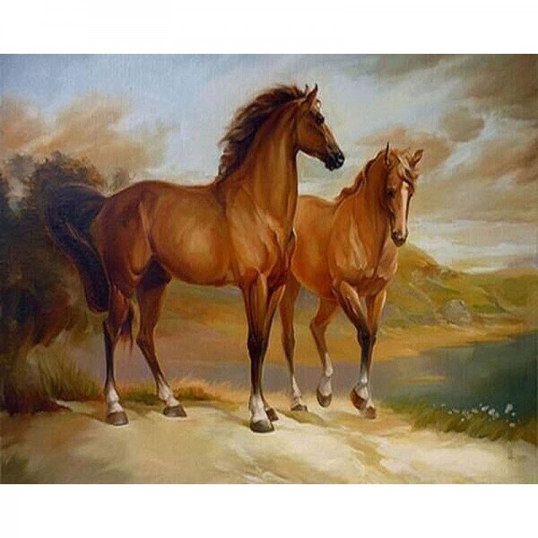 Horses - Painting by Numbers Canada