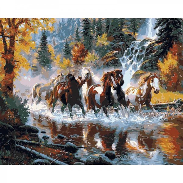 River Horse - Painting by Numbers Canada