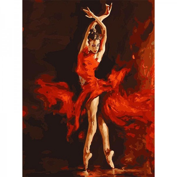 Spanish Dancer - Painting by Numbers Canada