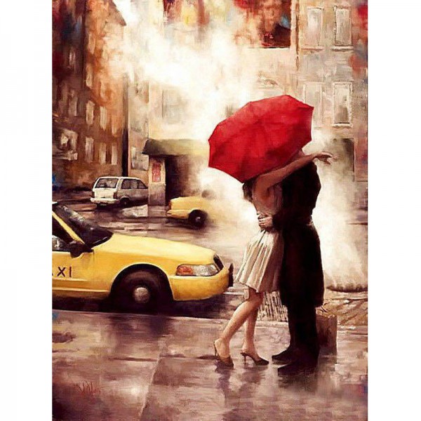 Couple in New York - Painting by Numbers Canada