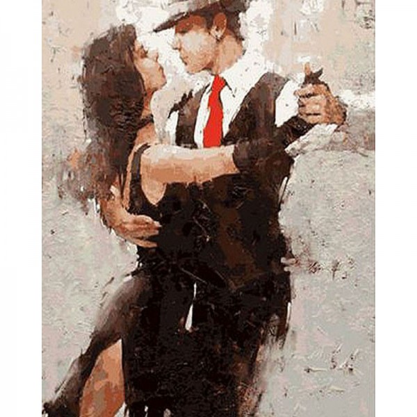 Romantic Couple Dance - Painting by Numbers Canada