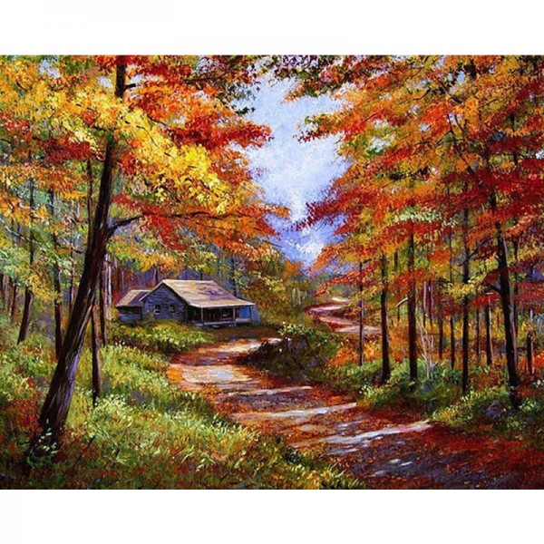 Fall Forest - Painting by Numbers Canada