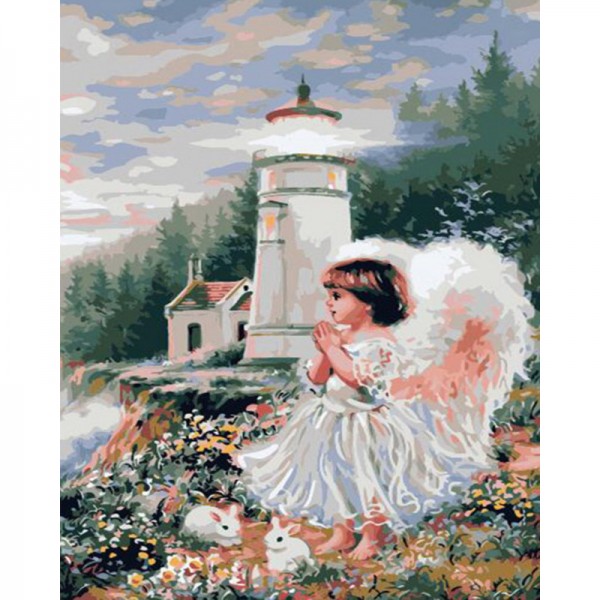 praying girl  - Painting by Numbers Canada