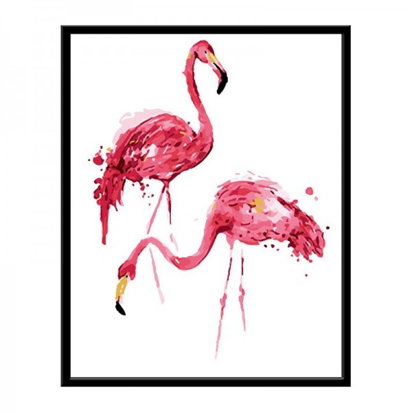 Flamingo Art - Painting by Numbers Canada