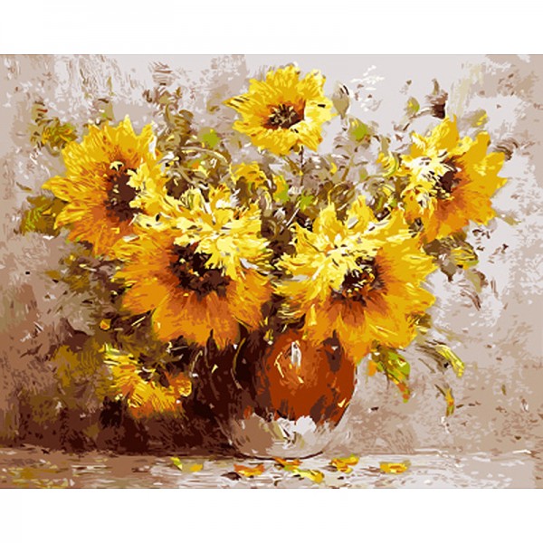 Sunflowers - Painting by Numbers Canada