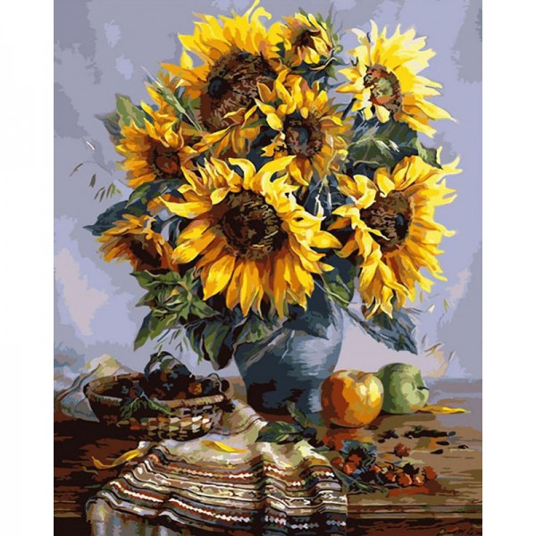 Sunflowers - Painting by Numbers Canada