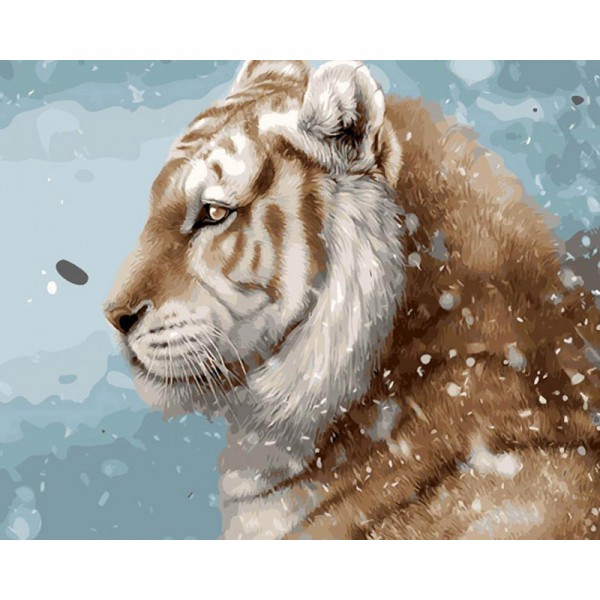 White Tiger - Painting by Numbers Canada