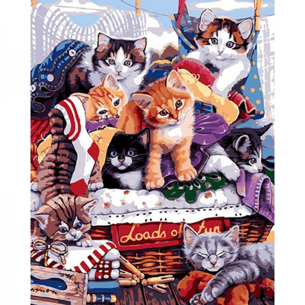 Cats Paint - Painting by Numbers Canada