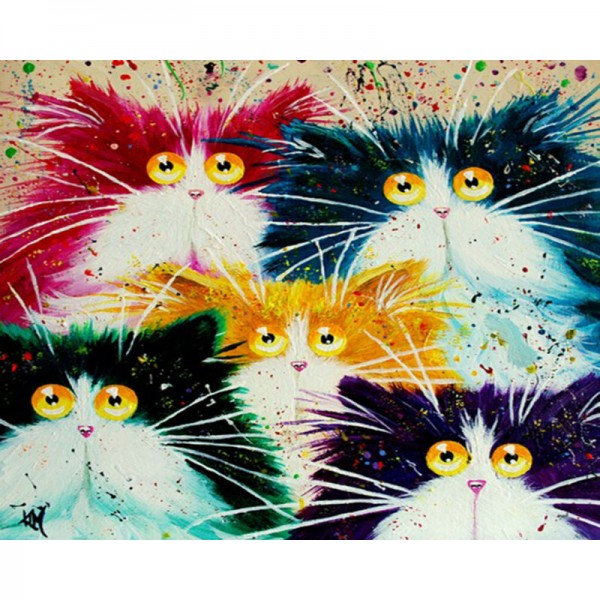 Cats - Painting by Numbers Canada