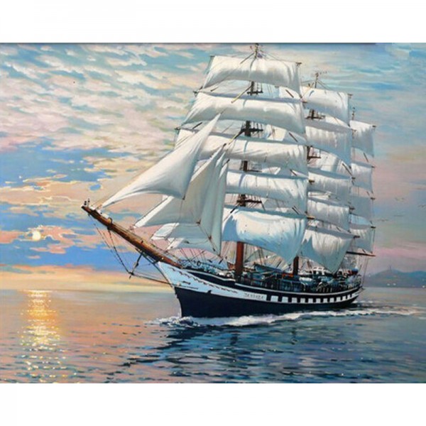 Sailboat - Painting by Numbers Canada