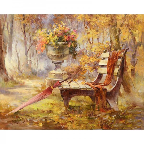 Autumn Park - Painting by Numbers Canada