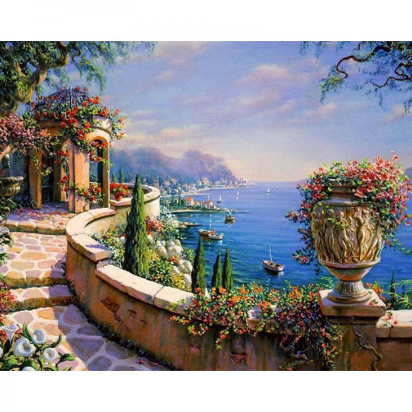 Seaside View - Painting by Numbers Canada