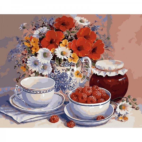 Flowers & Fruit - Painting by Numbers Canada